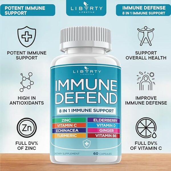 8 in 1 Immune Defense Support Reseña - Lo Que Hay Que Saber - Image 3