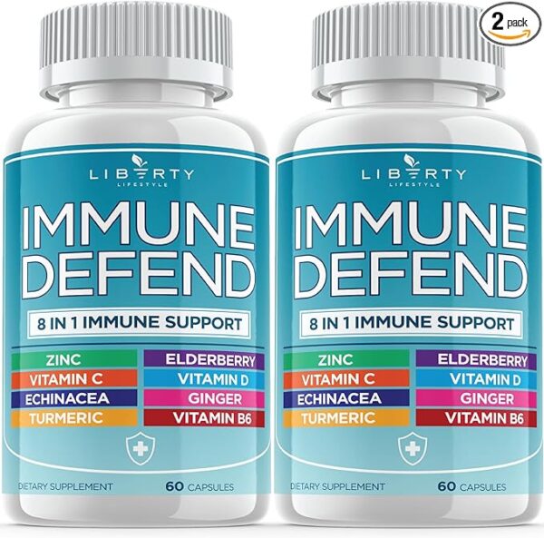 8 in 1 Immune Defense Support Reseña - Lo Que Hay Que Saber