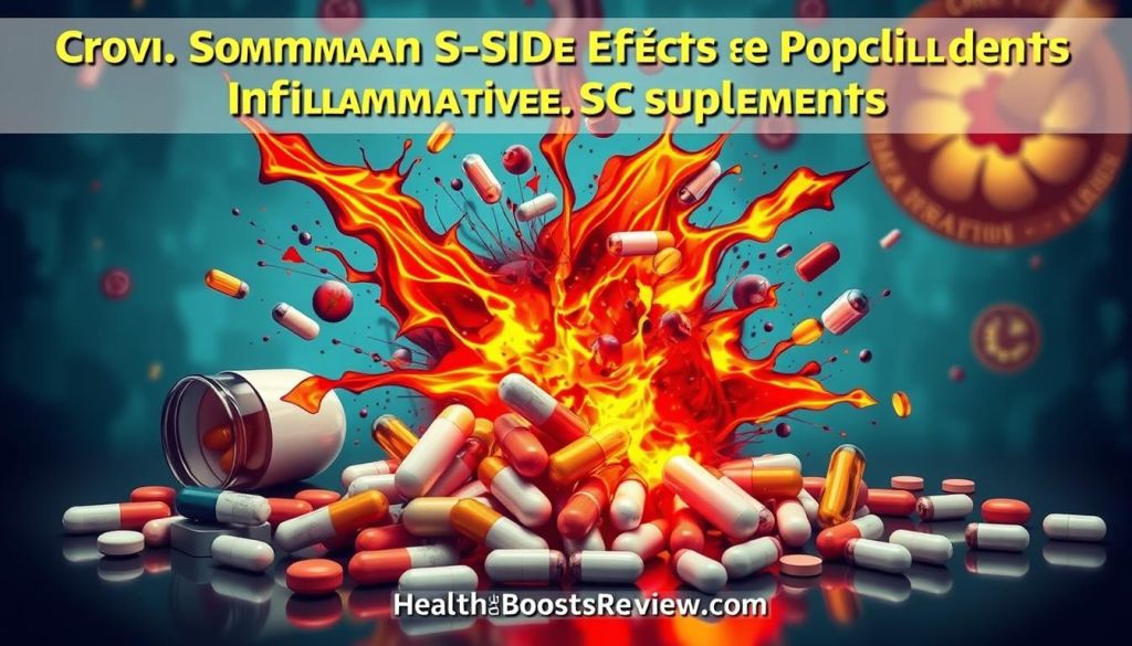 Efectos secundarios de suplementos inflamatorios