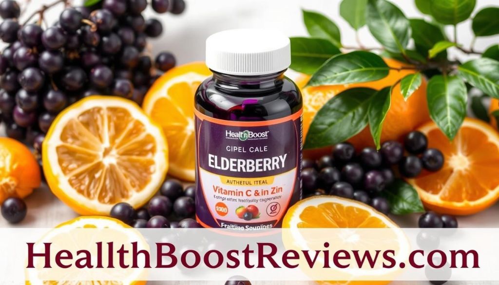 Suplemento Elderberry Vitamin C y Zinc