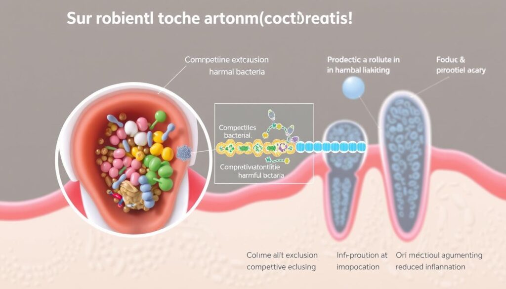 Mecanismo de acción probiótico en salud bucal