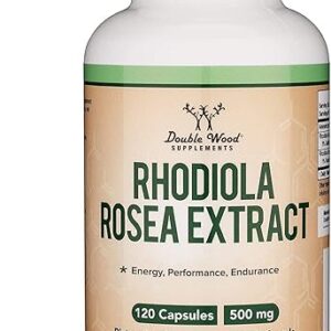 ¡Rhodiola Rosea 500mg: Energía y Calma en Cada Cápsula Vegana!
